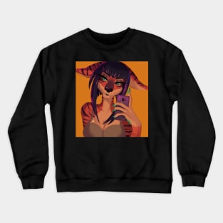 Tiger Girl Crewneck Sweatshirt